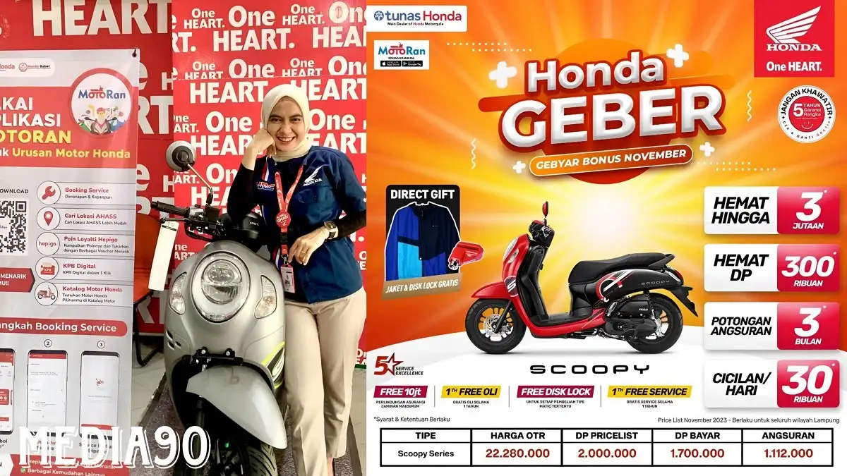 Sampai Akhir Bulan Ini Honda Beri Diskon Harga, Buruan Beli Motor Honda