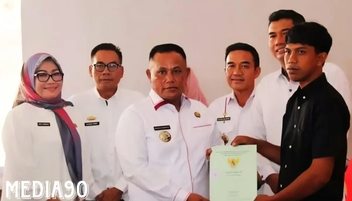 Upacara Penyerahan 150 Sertifikat PTSL Oleh Bupati Nanang: Harapan untuk Meredakan Konflik Tanah di Lampung Selatan