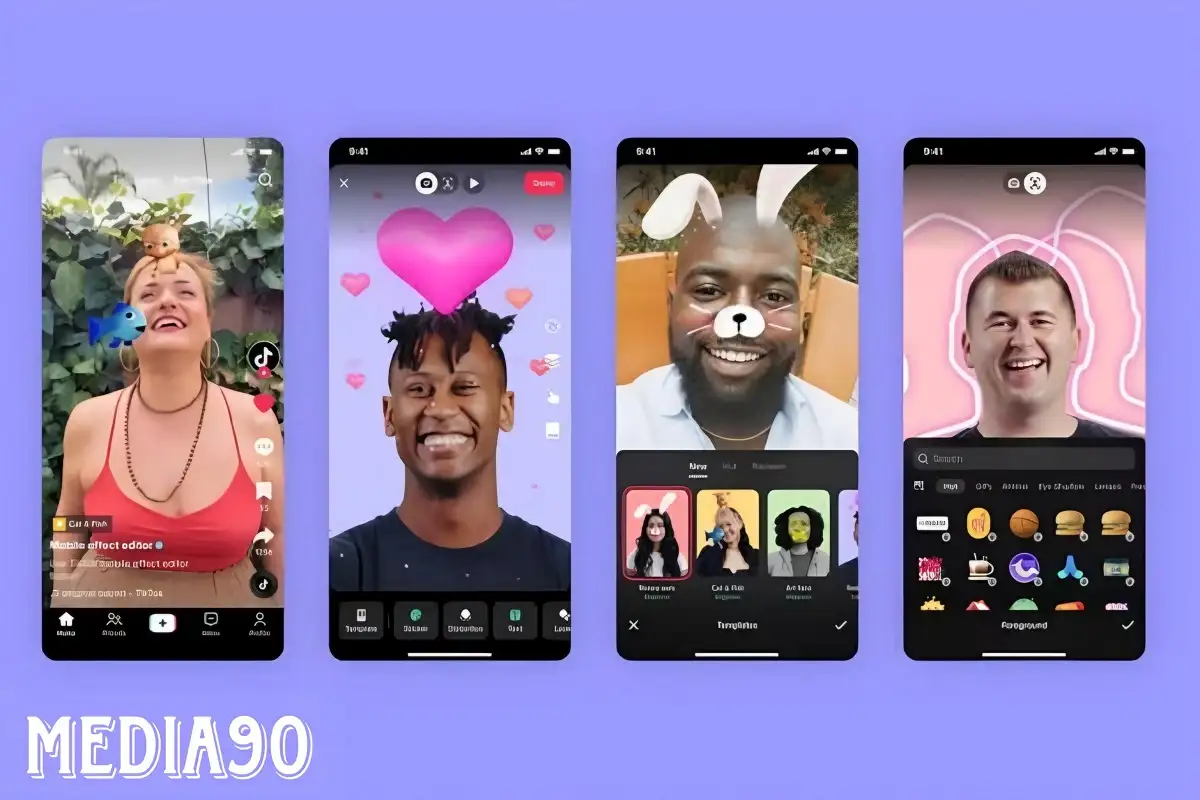 TikTok luncurkan efek baru untuk video selfie