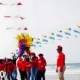 Wah, Ratusan Layang-Layang Hias, Ramaikan Langit Kalianda Beach Resort Lampung Selatan