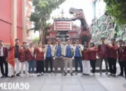 Upacara Pelepasan Atlet Mahasiswa POMNAS XVIII di Samarinda oleh Wakil Rektor Teknokrat Indonesia