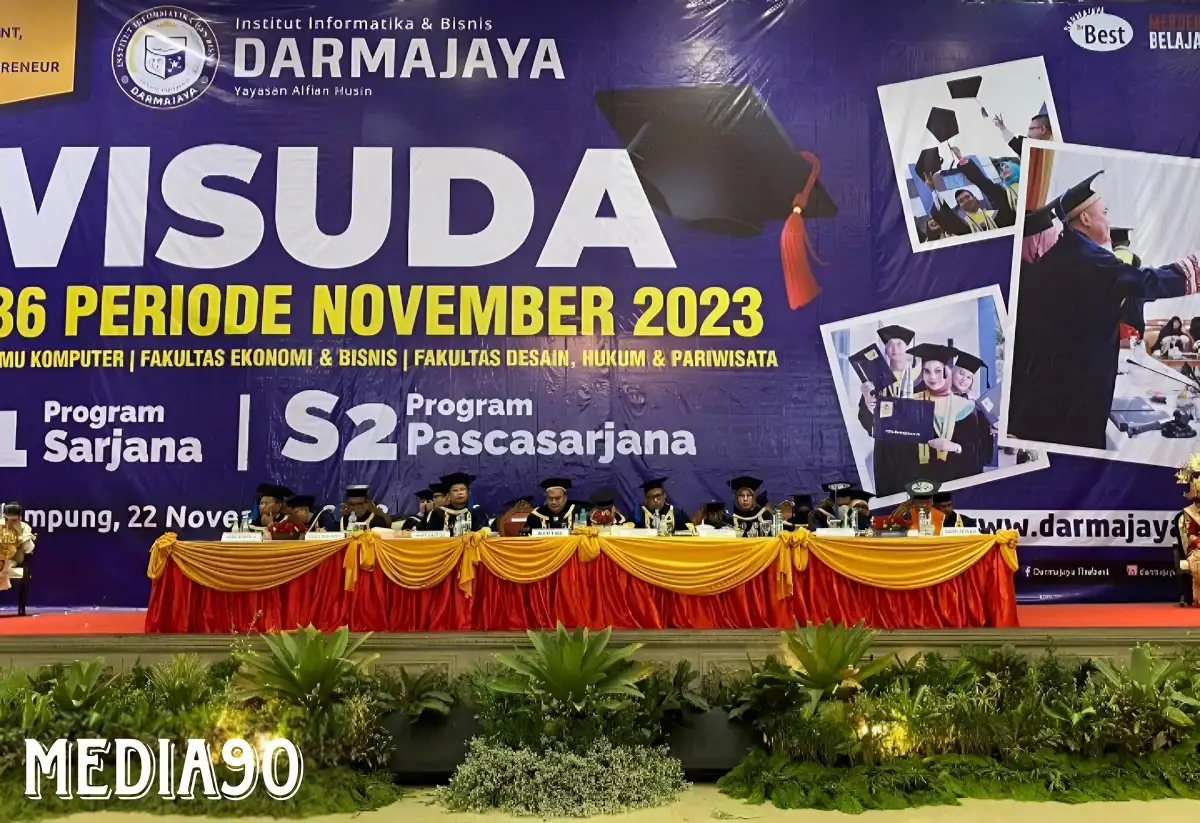 Wisuda 573 Mahasiswa, Lulusan IIB Darmajaya Siap Bersaing di Dunia Kerja