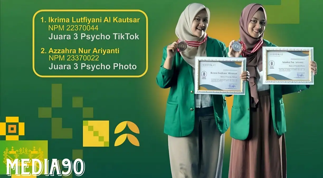 Dua Mahasiswi Universitas Malahayati Juarai Festival Psikologi Himpsi Lampung 2023