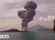 Kenaikan Aktivitas Erupsi: Polda Banten Ingatkan Warga Pesisir Selat Sunda untuk Tetap Waspada terhadap Gunung Anak Krakatau