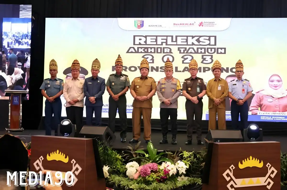 Gubernur Arinal Paparkan Capaian Pembangunan Lampung dalam Refleksi Akhir Tahun 2023