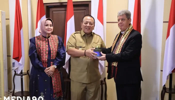 Gubernur Arinal Sambut Kedatangan Diplomat Tinggi, Duta Besar Palestina Zuhair Al-Shun