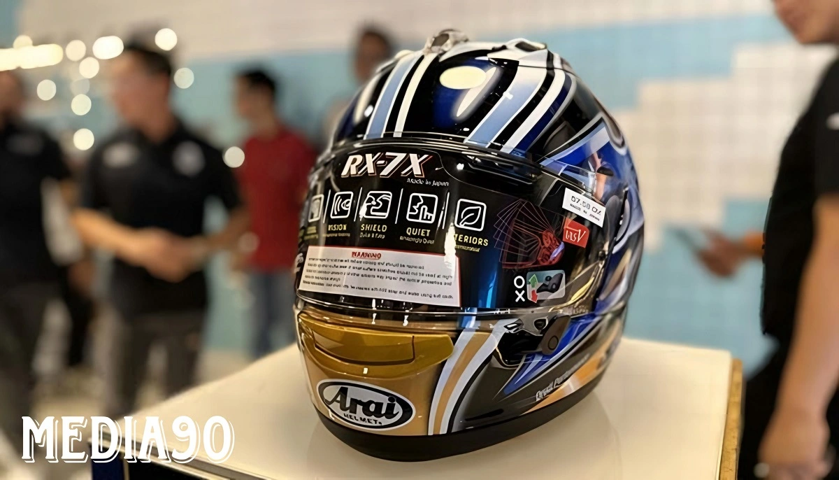 Helm Arai Edisi Spesial Masuk Indonesia, Jumlahnya Terbatas