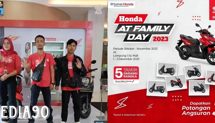 Serunya Honda AT Family Day: Astra Motor Natar Rilis Promo Istimewa untuk Konsumen!