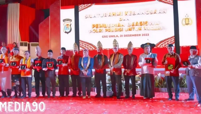 Harmoni Lintas Kepercayaan: Penghargaan Polda Lampung untuk 12 Pemuka Agama dan Adat yang Mereka Raih