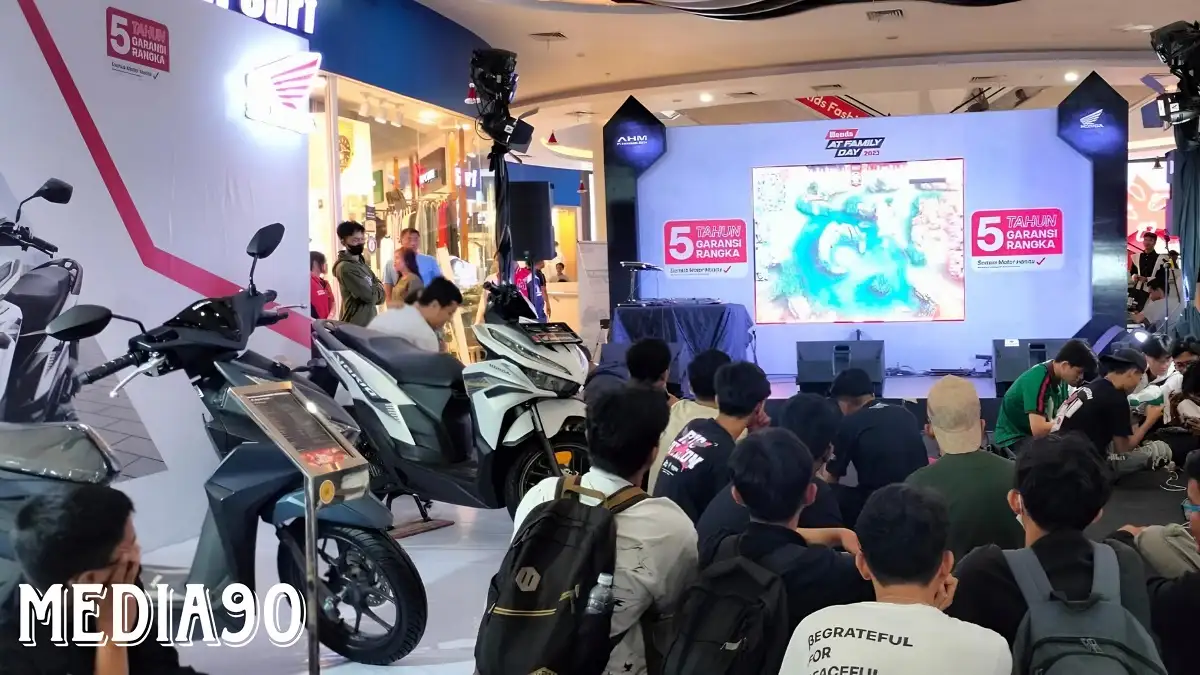 Jelang Akhir Tahun 2023, TDM Lampung Gelar Honda Family Day di Lampung City Mall