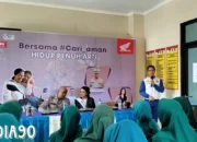 Upaya Pendidikan Keselamatan Berkendara oleh TDM Lampung Menyambut Hari Ibu di PKK Beringin Raya