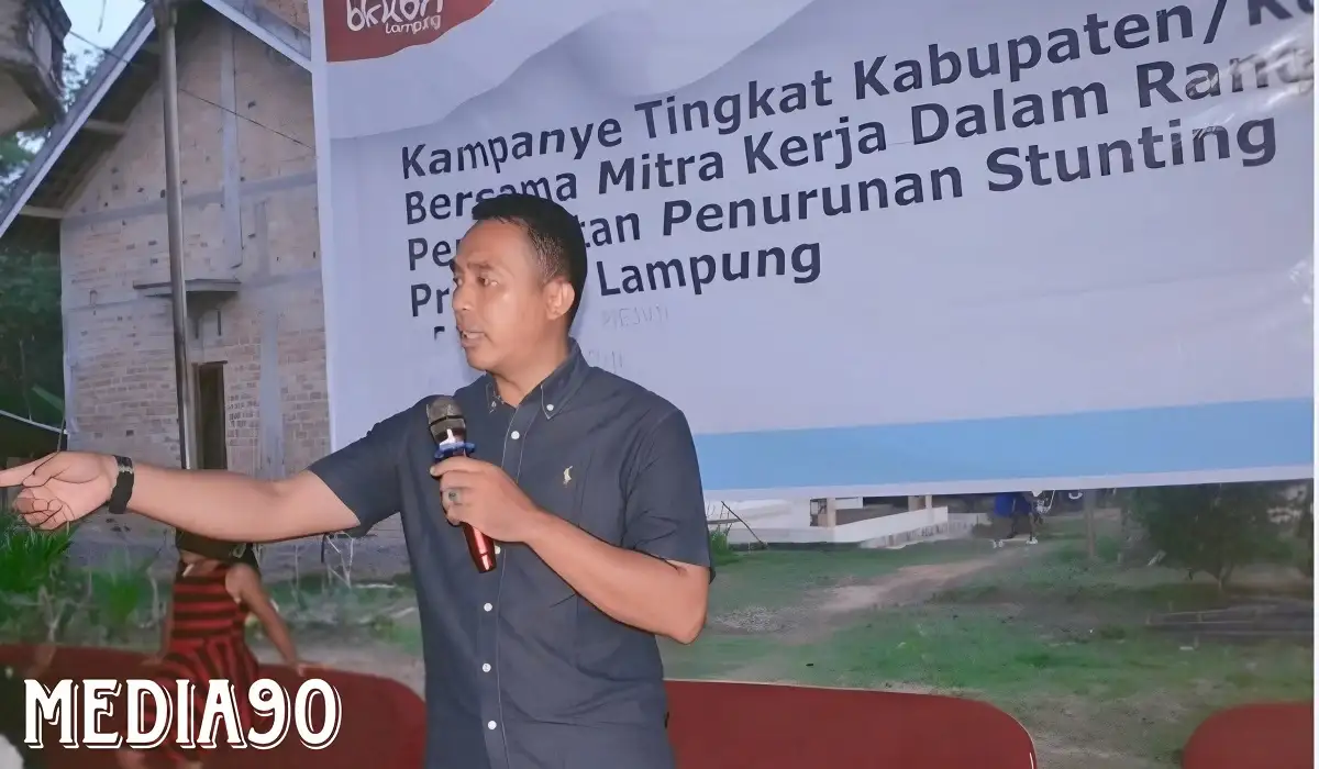 Kampanye Percepatan Penurunan Stunting di Banjar Agung Tulang Bawang Sasar Elemen Warga
