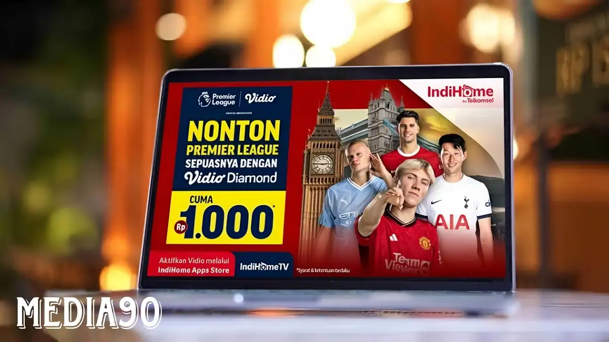 Kolaborasi Telkomsel dengan Vidio hadirkan add-on Vidio Diamond, cuma Rp1.000 di IndiHomeTV