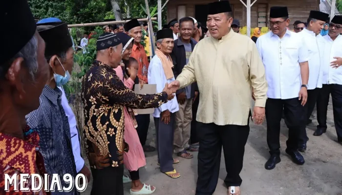 Upaya Kemanusiaan Gubernur Arinal Djunaidi: Distribusi Bantuan Sembako Saat Kunker di Mesuji