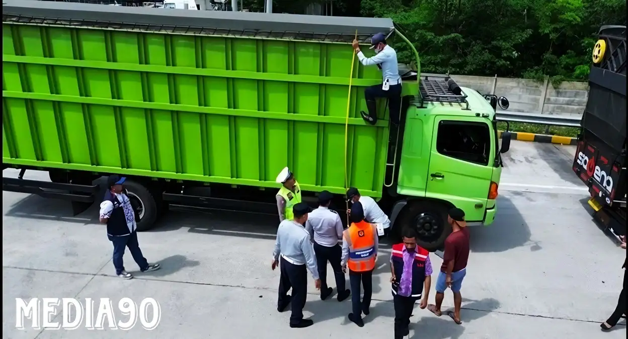 Lampung Darurat Truk ODOL dan Batubara, Operasi Tilang Hingga 21 Desember 2023 di Lima Lokasi ini