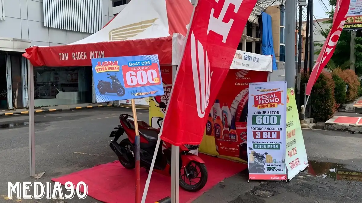 Lewat PIT Ekspres, TDM Raden Intan Bandar Lampung Permudah Servis Motor Konsumen Tanpa Antre