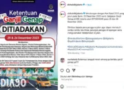 Kemeriahan Libur Natal 2023: Genap Ganjil Di Jakarta Bebas Aturan Lalu Lintas!