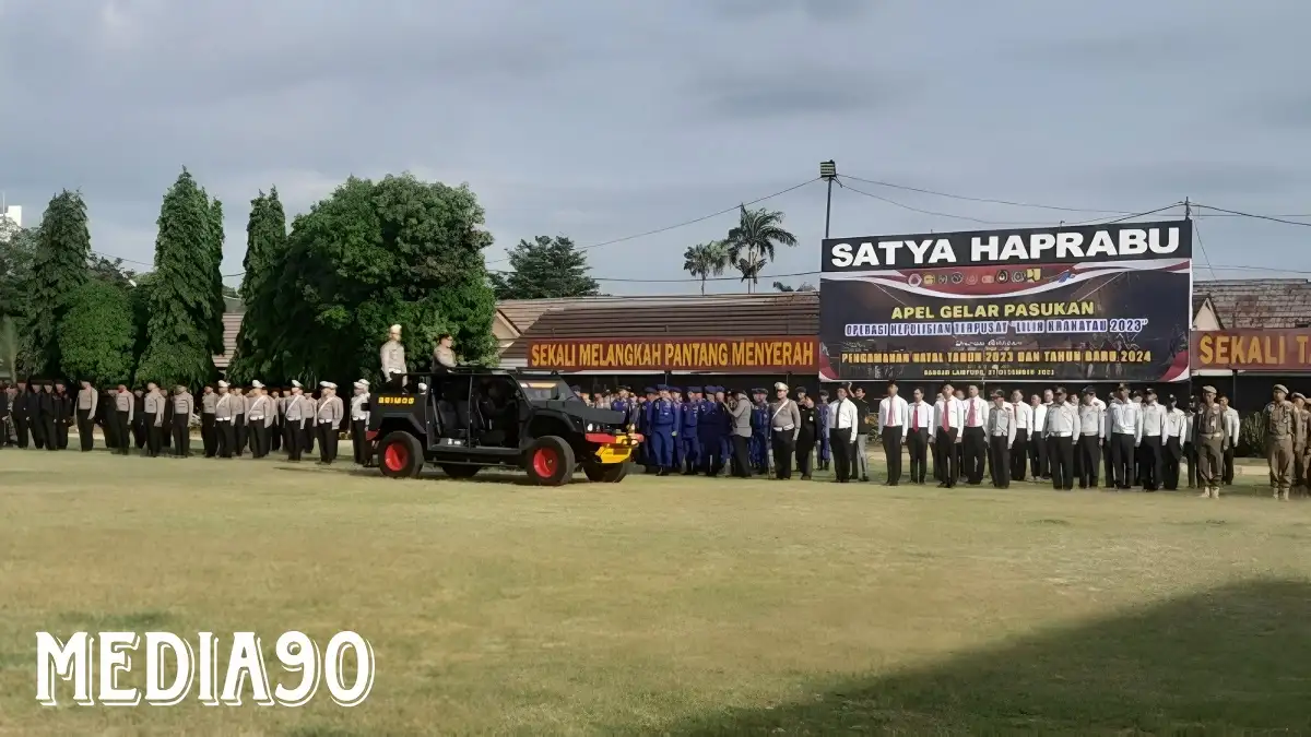 Libur Nataru, Polda Lampung Siapkan 44 Pos Pam dan Pos Pantau di Jalan Arteri dan Tol Sumatera