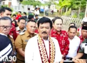 Upacara Pemberian 353 Sertifikat Tanah oleh Menteri ATR/BPN untuk Mendukung Pemulihan Korban Tsunami di Lampung Selatan