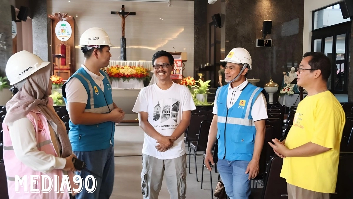 PLN Lampung Pastikan Sistem Kelistrikan Gereja Aman Saat Perayaan Natal