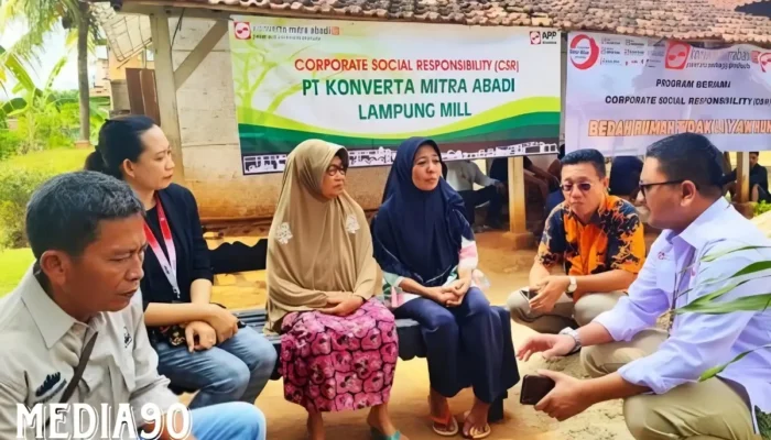 Sinergi PT Konverta dan Paguyuban Sinar Mas Lampung: Transformasi Bersama Melalui Program Gotong Royong Bedah Rumah di Tegal Bungur Natar