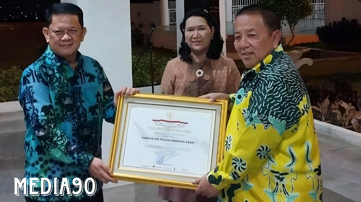 Pemkab Tulangbawang Barat Terima Penghargaan Kabupaten Peduli HAM dari Kemenkumham RI