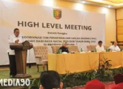 Upaya Sinergis Pemprov Lampung Menyongsong Hari Raya Natal 2023 dan Tahun Baru 2024 Melalui Rapat Koordinasi