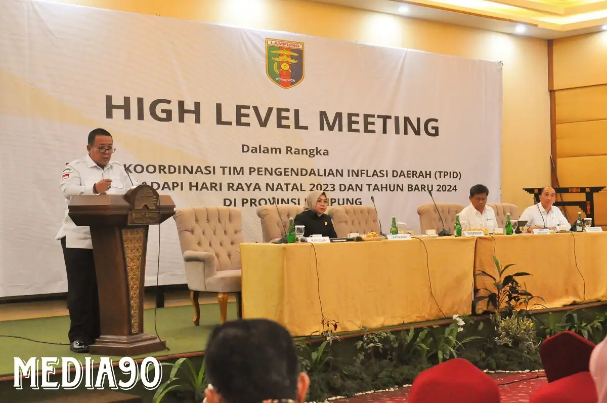 Pemprov Lampung Gelar Rapat Koordinasi Menghadapi Hari Raya Natal 2023 dan Tahun Baru 2024