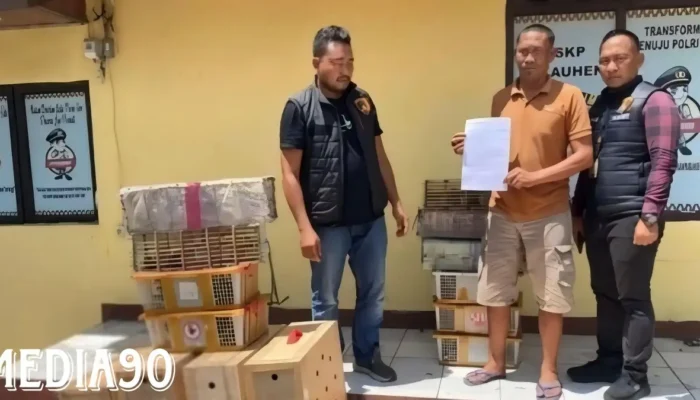 Upaya Penyelundupan 190 Burung Kicau Terhenti: Frustasi di Pelabuhan Bakauheni dari Tulangbawang Barat menuju Jakarta Timur