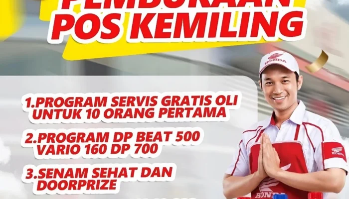 Kemiling Terdepan! TDM Pramuka Melangkah Lebih Jauh dengan Pembukaan Pos Servis di Bandar Lampung