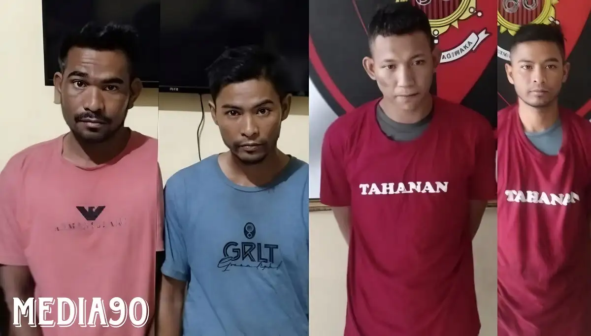 Rusak Besi Ventilasi, Empat Tahanan Narkoba Jaringan Aceh Kabur dari Rutan Polda Lampung