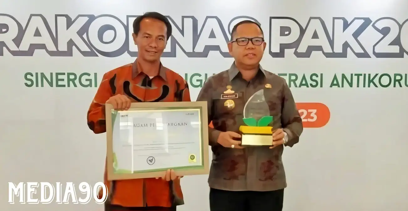 Satu-Satunya di Indonesia, SMAN 2 Kalianda Lampung Selatan Raih Penghargaan Pendidikan Anti Korupsi dari KPK