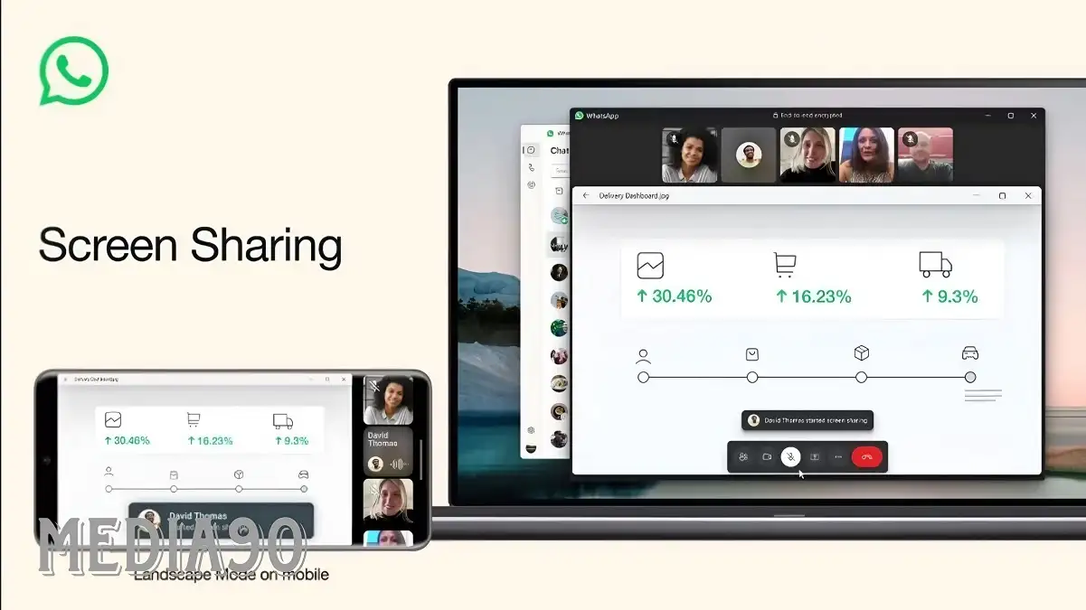 Sekarang WhatsApp membuat fitur berbagi layar menjadi lebih mudah di perangkat Android