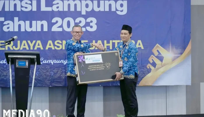 Harmonisasi Semangat Korsa: Sekdaprov Pimpin Raker Korpri Lampung 2023 untuk Membangun Kebersamaan dan Korsa ASN