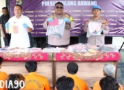 Lonjakan Kriminalitas di Tulang Bawang Tahun 2023: 614 Kasus Tercatat, 210 Pelaku Ditangkap oleh Pihak Berwenang