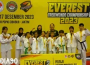 Siswi SMPN 2 Bandar Lampung Menjadi Juara di Kejuaraan Taekwondo Everest Kemenpora Jakarta dengan Meraih Medali Emas