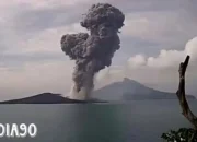 Kewaspadaan Masyarakat Pesisir dan Nelayan di Sekitar Gunung Anak Krakatau pada Status Level III Siaga