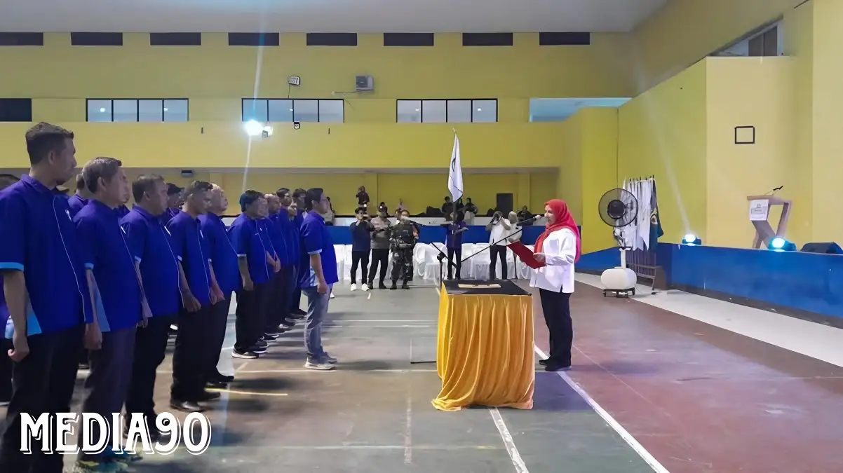 Suarakan Bola Voli, Wali Kota Eva Dwiana Minta PBVSI Bandar Lampung Gelar Kejuaraan Tingkat Kecamatan