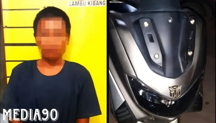 Tangkap Basah! Unit Reskrim Polsek Lambu Kibang Berhasil Amankan Pelaku Percobaan Pencurian Sepeda Motor