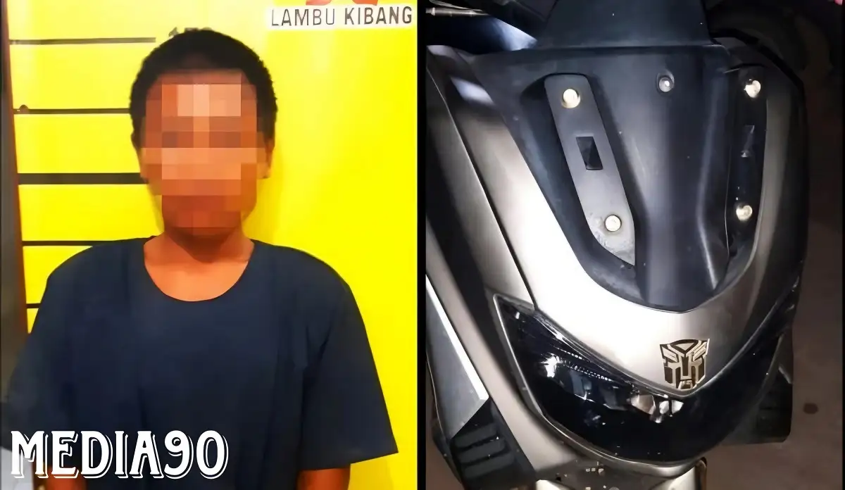 Tepergok Curi Motor di Way Kenanga Tulangbawang Barat, Warga Tangkap Pria ini saat Kabur