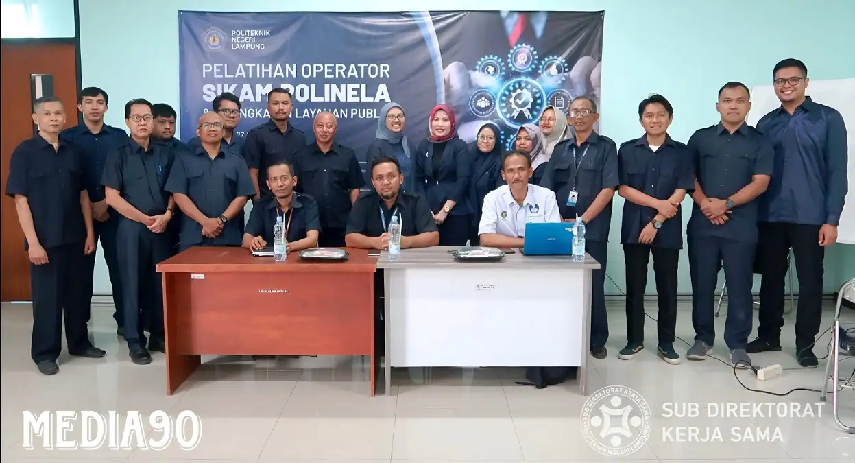 Tingkatkan Layanan Unggul, Polinela Beri Pelatihan Sistem Informasi Kerjasama Kehumasan (SIKAM)
