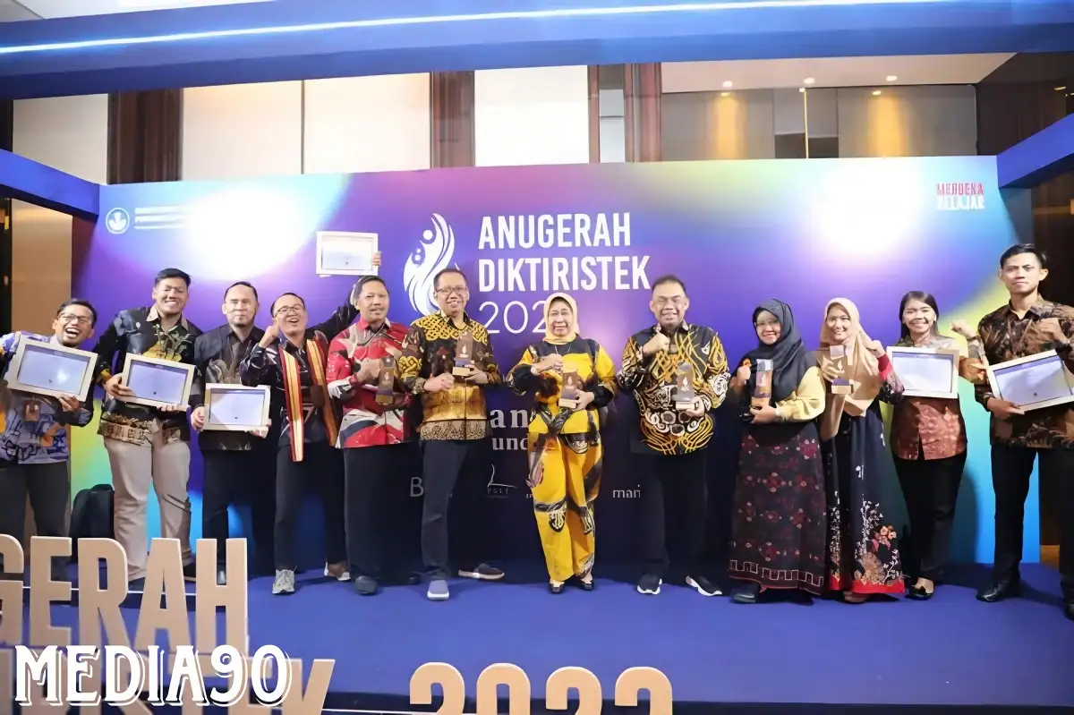 Unila Borong Penghargaan Empat Emas dan Dua Perunggu di Anugerah Diktiristek 2023