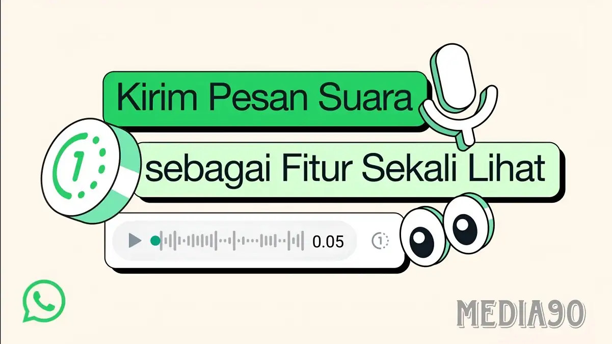 WhatsApp luncurkan fitur pesan suara yang akan langsung menghilang setelah penerima mendengarnya