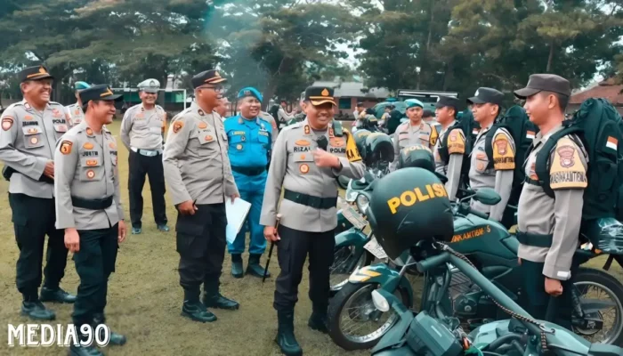 Upaya Maksimal Polres Lampung Timur: 848 Personil Gabungan Dikerahkan untuk Menjamin Keamanan Pemilu 2024