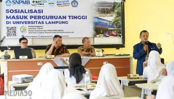 Peluang Emas: Unila Rangkul Pelajar SMAN 1 Padang Cermin dengan Sosialisasi PMB SNBP dan SNBT