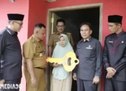 Peresmian Rumah Warga Rajabasa oleh Bupati Lampung Selatan sebagai Bukti Kegiatan CSR Bedah Rumah dari ASDP