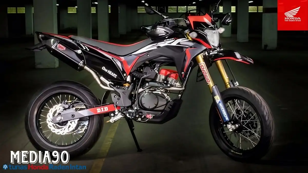 Cocok Untuk Trail, TDM Raden Intan Kenalkan Honda CRF150L Supermoto Limited Edition, Dibandrol Rp40 Jutaan
