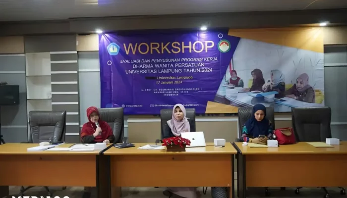 DWP Unila Menggelar Workshop Kreatif: Optimalkan Evaluasi dan Rancang Program Kerja 2024