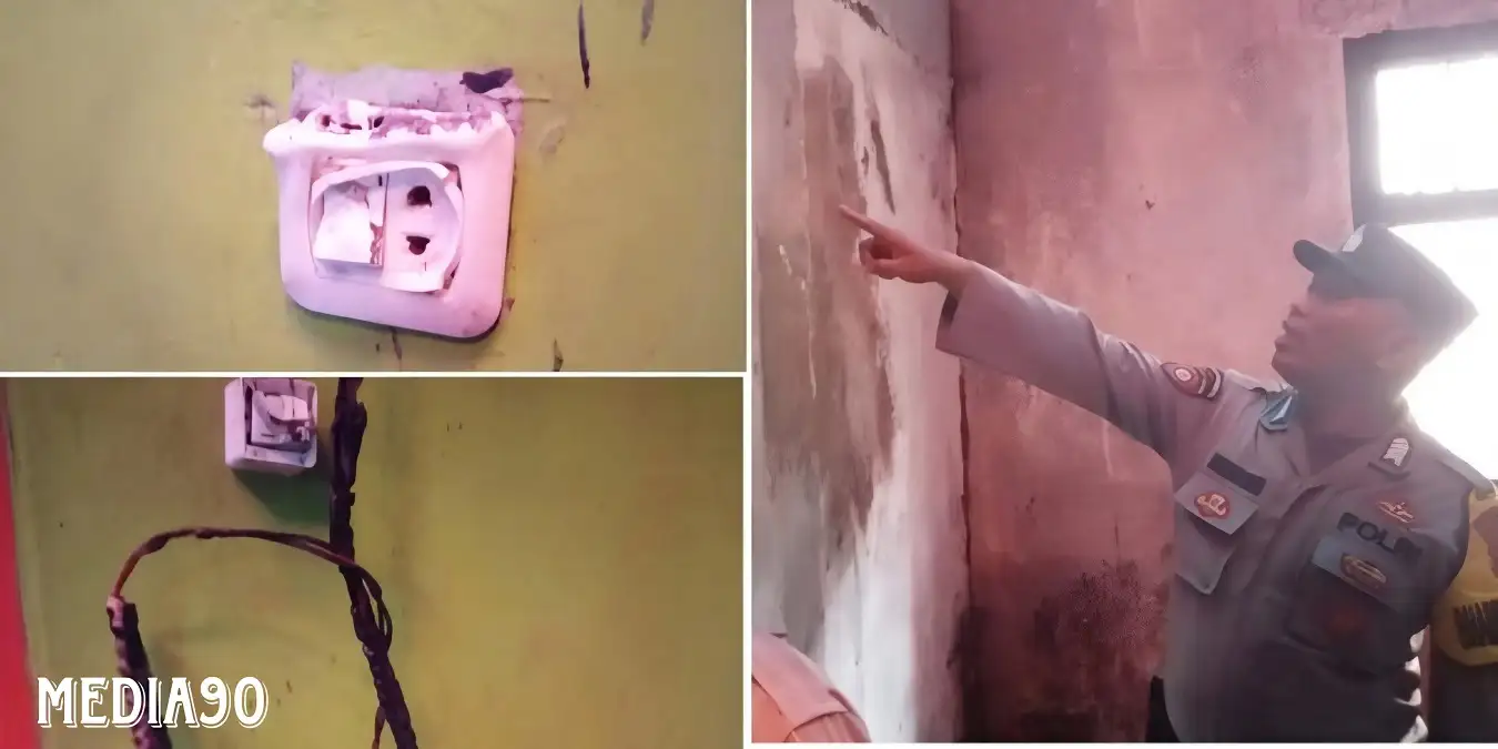 Diduga Korsleting Listrik, Rumah di Kandang Besi Tanggamus Terbakar, Kerugian Rp70 Juta