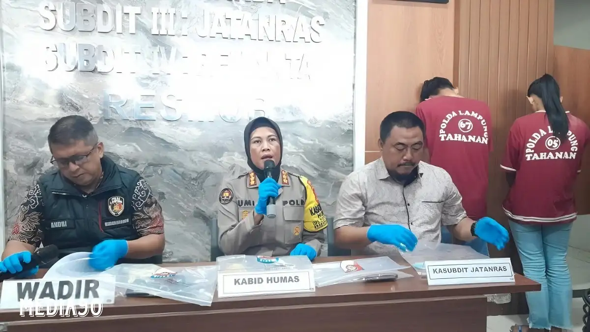 Dipakai Foya-Foya, Pasutri di Lampung Selatan ini Tujuh Kali Jadi Sindikat Ganjal ATM di Bandar Lampung